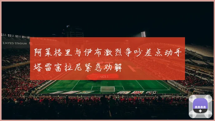 阿莱格里与伊布激烈争吵差点动手塔雷富拉尼紧急劝解